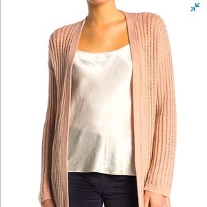 Johnny Was Long Cashmere Open Cardigan